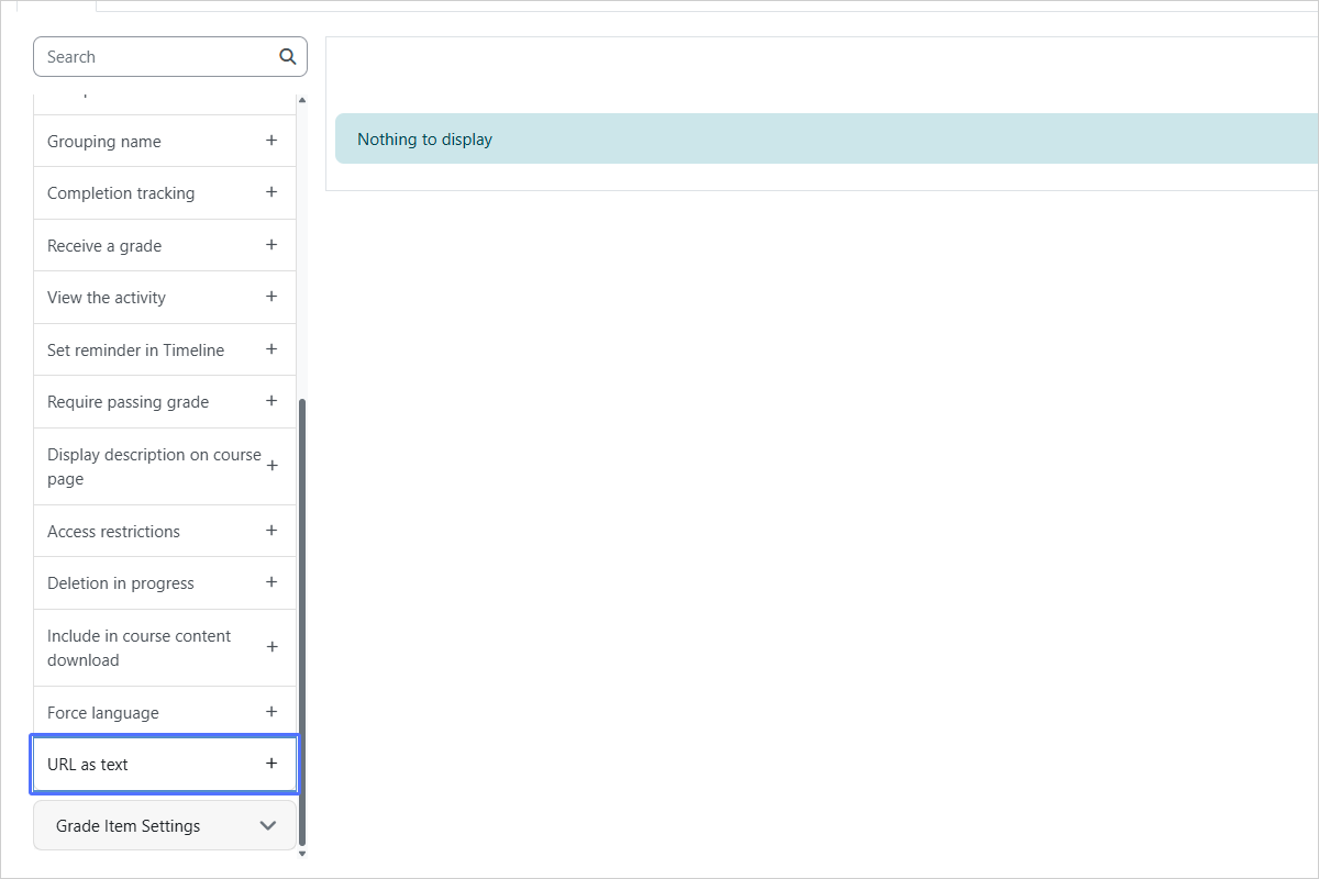 Adding the 'URL as text' Column