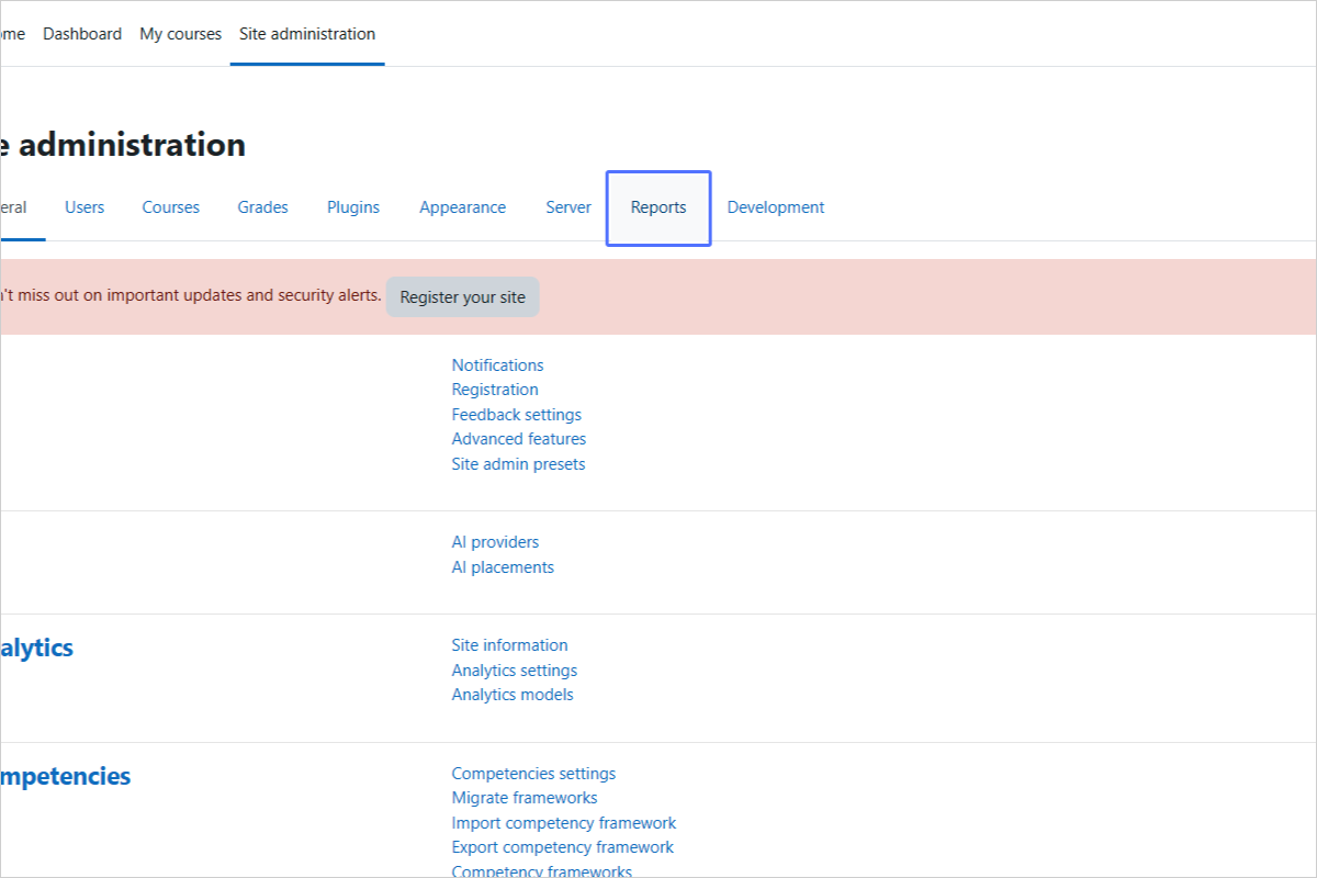 Accessing Reports