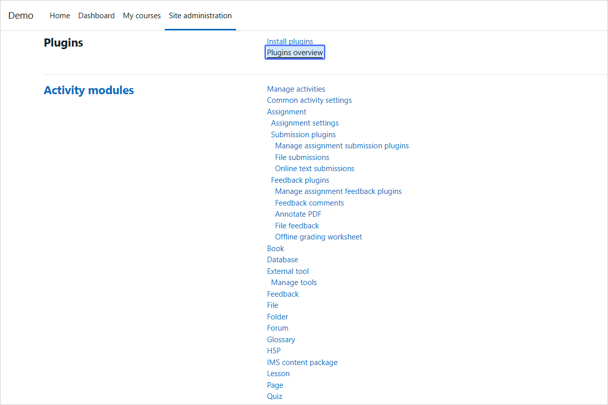 Accessing Plugins Overview
